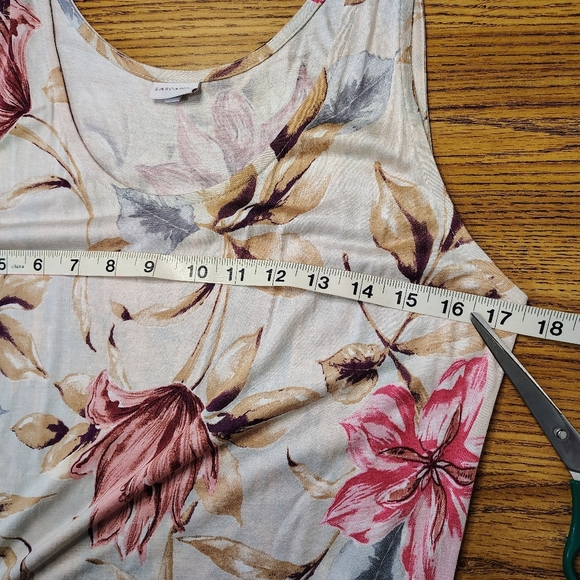 Lascana Maxi Sundress Floral women's sleeveles,pullover, Relaxed beach,sz 12. - Picture 8 of 16